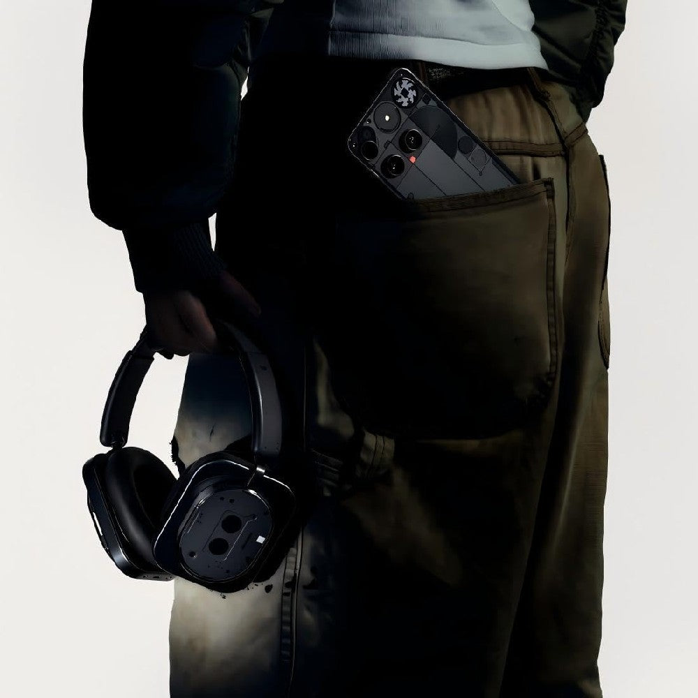 Handsfree Bluetooth Nothing Headphone (1) B170, MultiPoint, A2DP, ANC, Grey