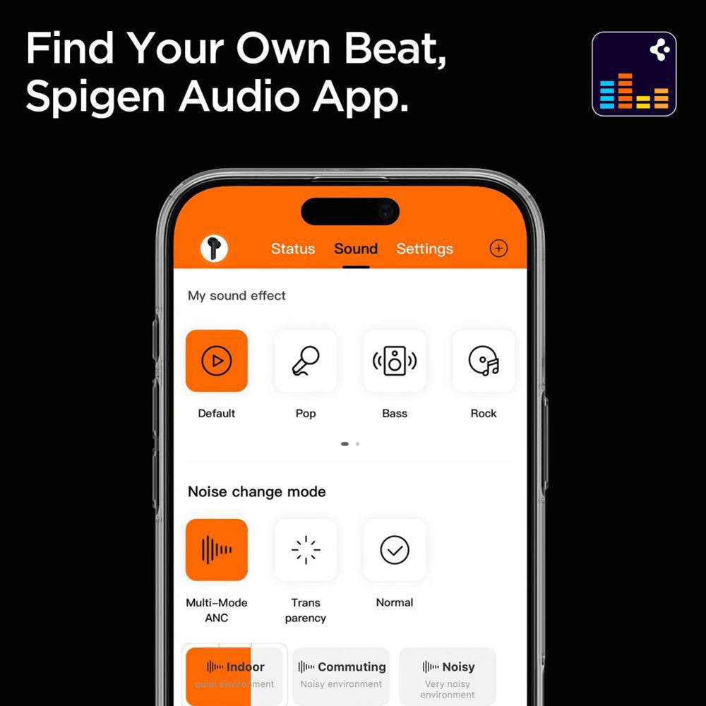 Handsfree Bluetooth Spigen SA2403, A2DP, ANC, Black ASD09691