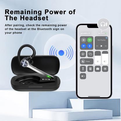 Handsfree Bluetooth Techsuit NeXound G7, MultiPoint, A2DP, Black