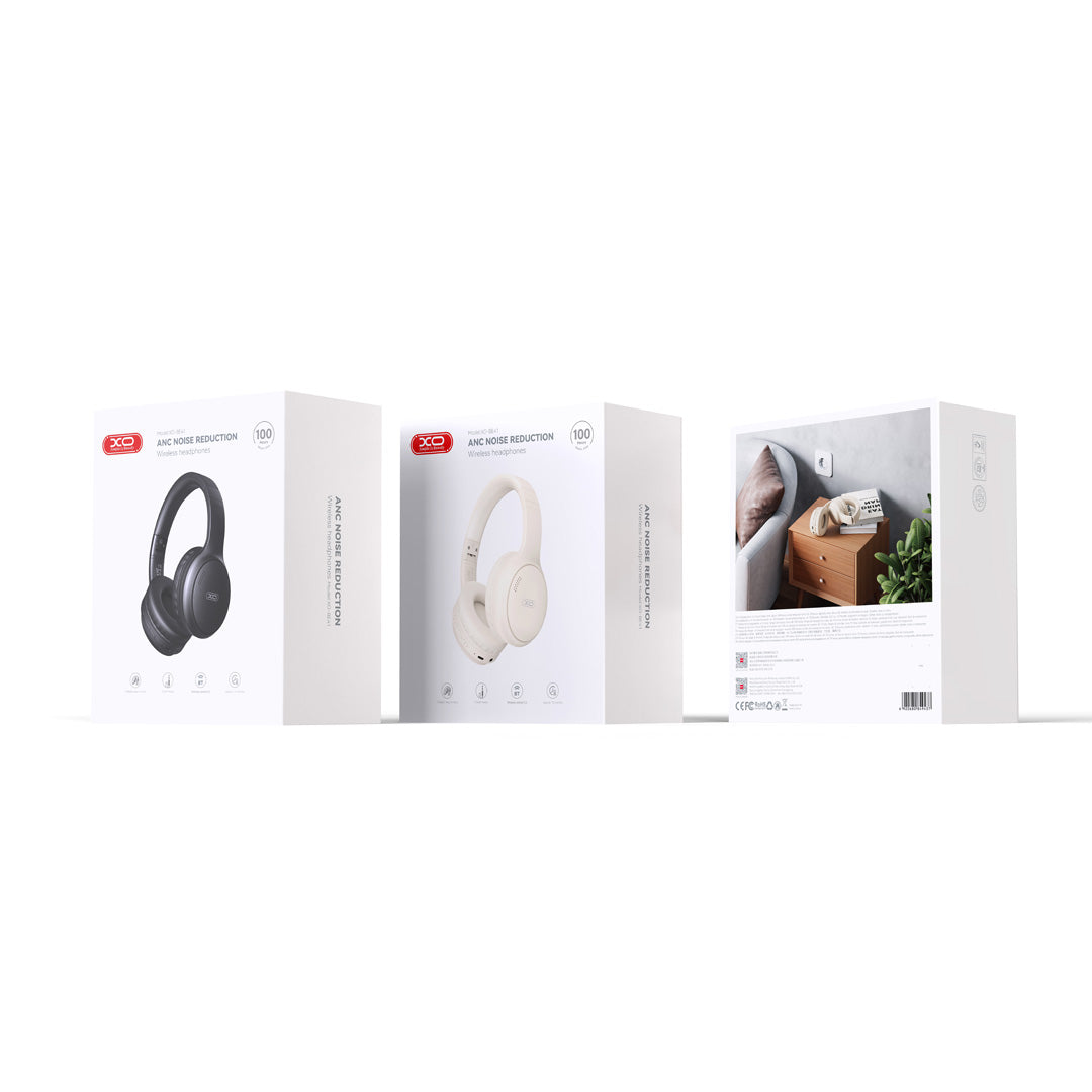 Handsfree Bluetooth XO Design BE41, A2DP, ANC, White 
