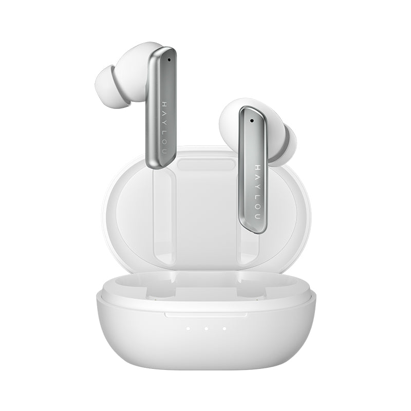 Handsfree Bluetooth Haylou W1, TWS, Silver
