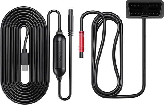 Hardwire OBD DDPAI DC001 for Camera E3 / Mini5 / N1 Dual / N3 / N3 Pro / N5 Dual / Z40 / Z50