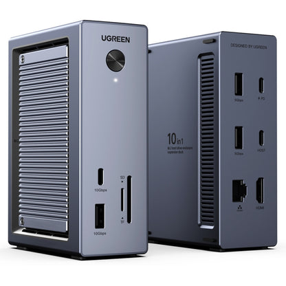 UGREEN CM923 (55735) Multifunctional Hub, 10in1, Grey