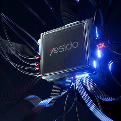 Yesido HB23 USB-C Hub, 5in1, Grey