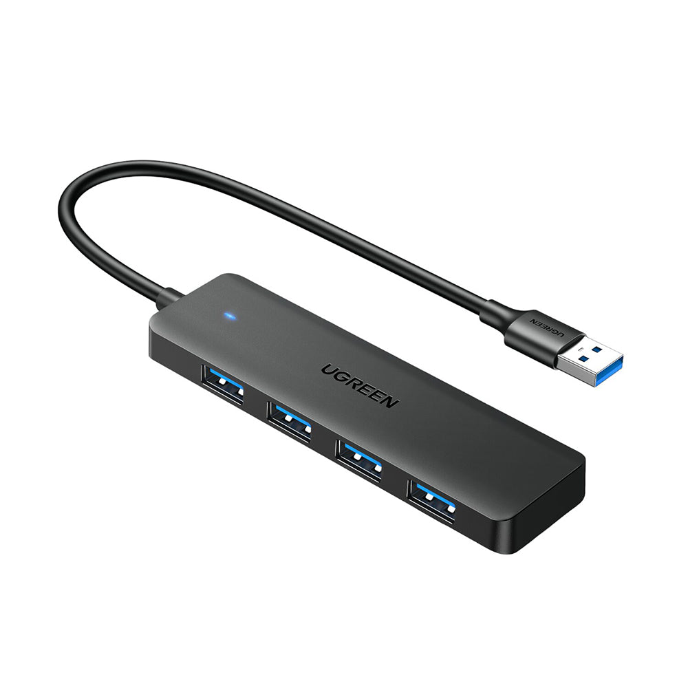 UGREEN CM219 USB Hub (25851), 4 x USB-A 3.0, Black