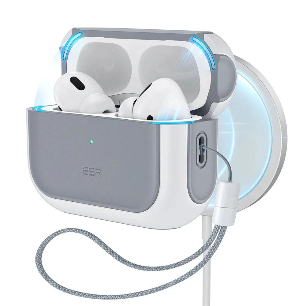 ESR Orbit Hybrid Case for Apple Airpods Pro 3, White