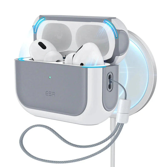 ESR Orbit Hybrid Case for Apple Airpods Pro 3, White