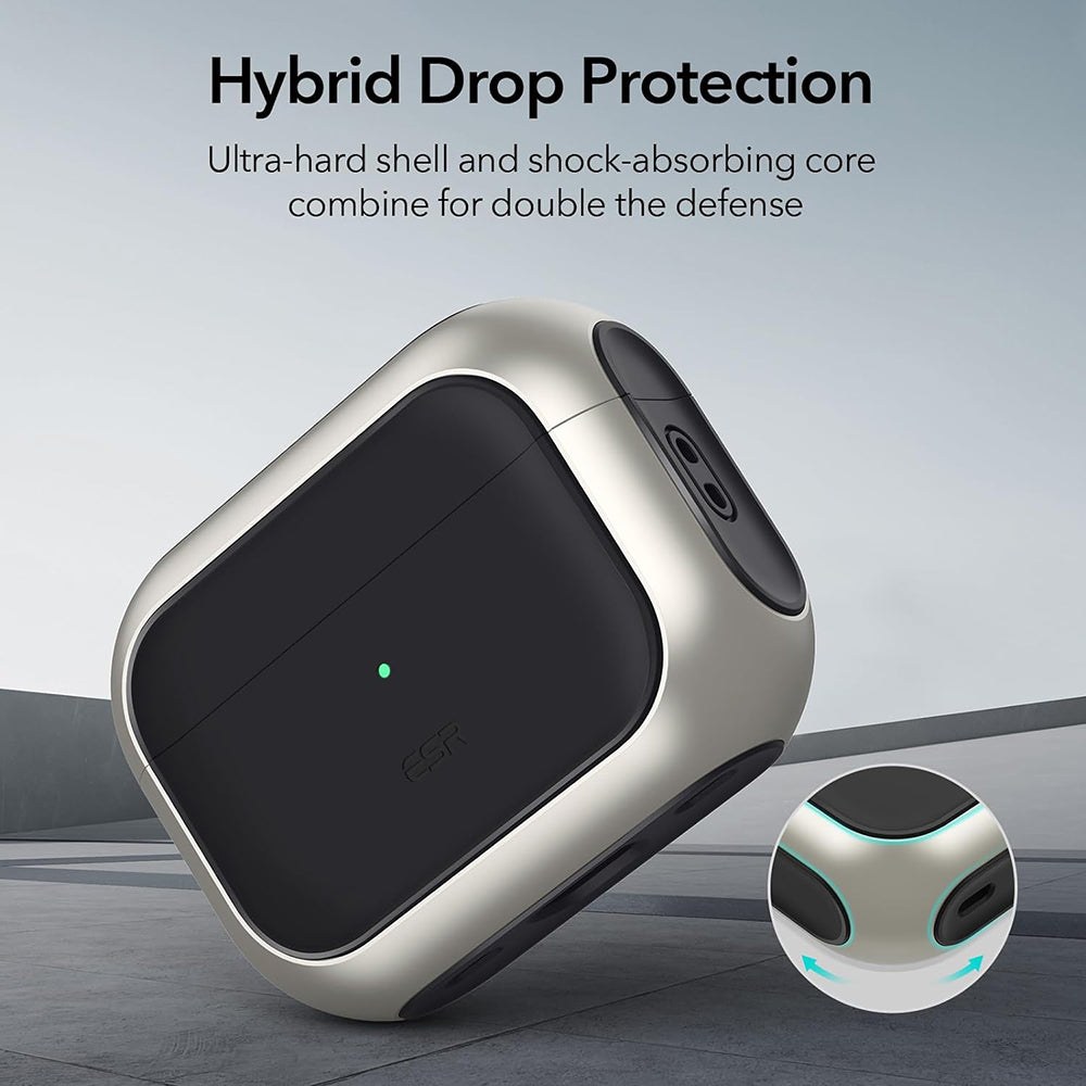 ESR Orbit Hybrid Case for Apple AirPods 4, Black