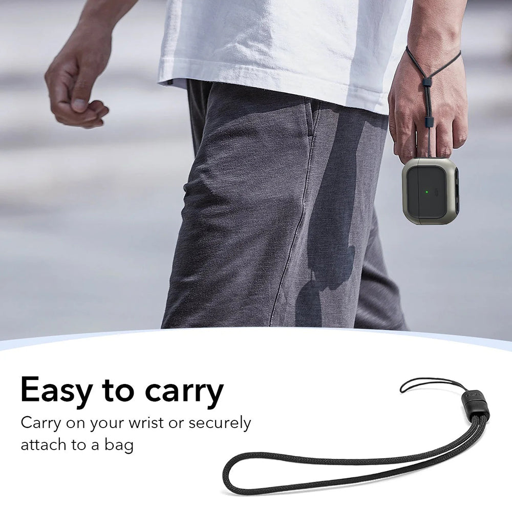 ESR Orbit Hybrid Case for Apple AirPods Pro 3, Gray