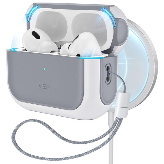 ESR Orbit Hybrid Case for Apple AirPods Pro Series, White