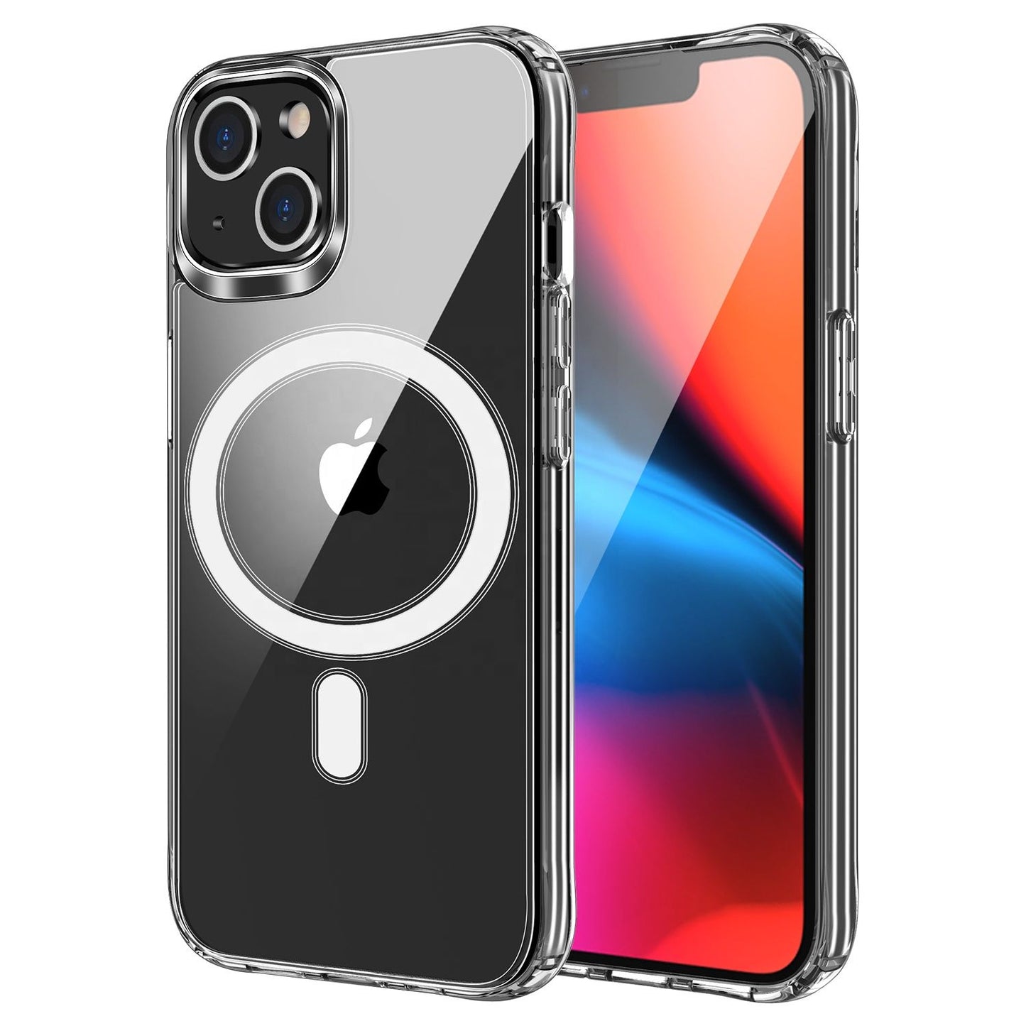 MagSafe Case for Apple iPhone 16 Pro Max, OEM, Clear Mag, Transparent