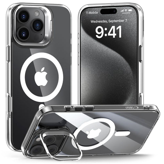 MagSafe Case for Apple iPhone 16 Pro, Tech-Protect, Magstand, Transparent