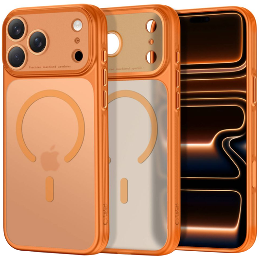 MagSafe Case for Apple iPhone 18 Pro Max / 17 Pro Max, Tech-Protect, MagPrime CC, Matte Orange