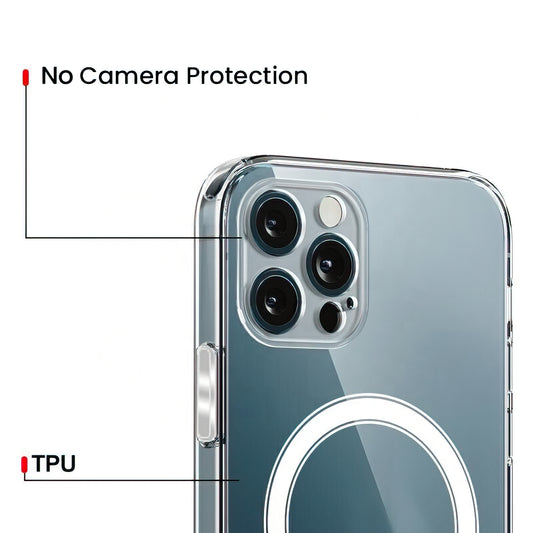 MagSafe Case for Apple iPhone 17 Pro Max, OEM, Clear, Transparent