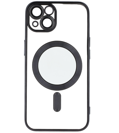 MagSafe Case for Apple iPhone 18 Pro Max / 17 Pro Max, OEM, Chrome Mag Color, Black
