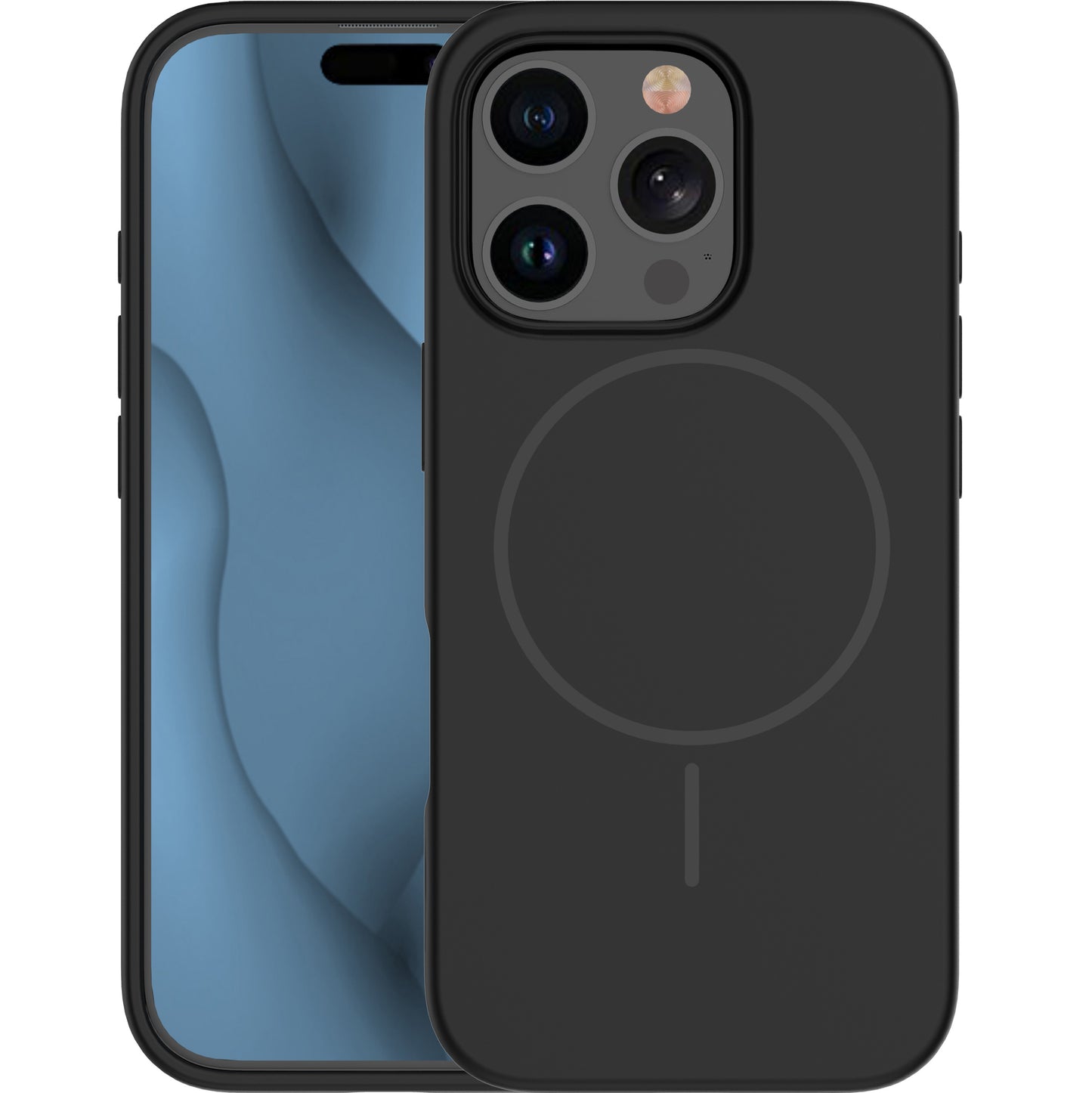 MagSafe Case for Apple iPhone 14 Pro, OEM, Silicone Thin, Black