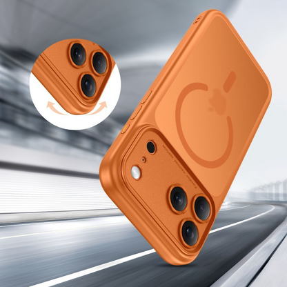 MagSafe Case for Apple iPhone 17 Pro, Tech-Protect, MagPeak, Matte Orange
