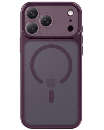 MagSafe Case for Apple iPhone 18 Pro Max / 17 Pro Max, Tech-Protect, MagPrime CC, Matte Burgundy
