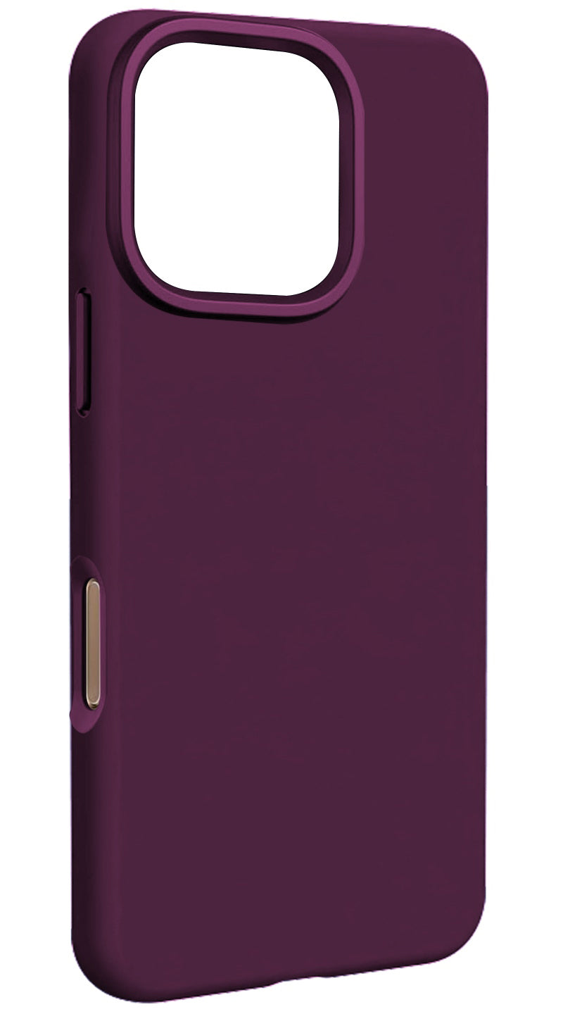 MagSafe Case for Apple iPhone 16 Pro, Etteri, Silicone Mag, Burgundy