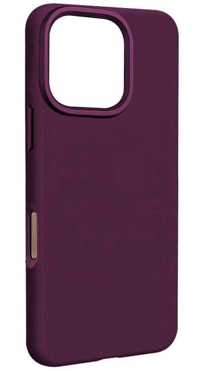 MagSafe Case for Apple iPhone 16 Pro, Etteri, Silicone Mag, Burgundy