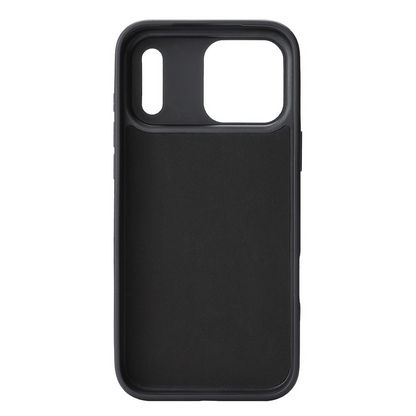 MagSafe Case for Apple iPhone 17 Pro Max, OEM, Carbon Metal Ring, Black