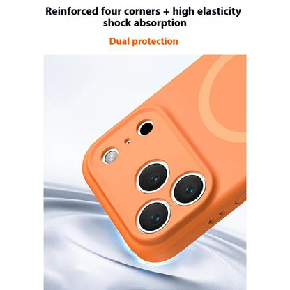 MagSafe Case for Apple iPhone 17 Pro, OEM, Liquid Silicone, Turquoise