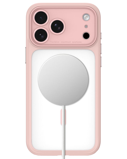 MagSafe Case for Apple iPhone 18 Pro / 17 Pro, Tech-Protect, MagPeak CC, Matte Pink