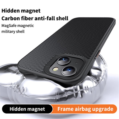 MagSafe Case for Apple iPhone 15, OEM, Carbon, Black