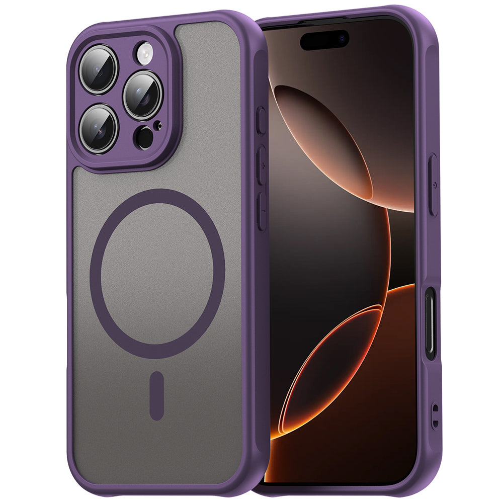 MagSafe Case for Apple iPhone 11, Techsuit, HaloFrost II, Purple