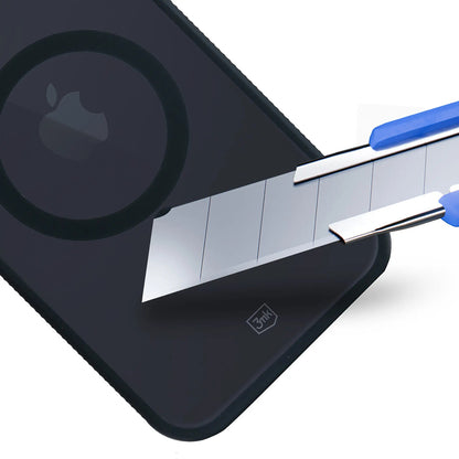 MagSafe Case for Apple iPhone 12 / 12 Pro, 3MK, Smoke MagCase, Black