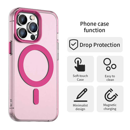 MagSafe Case for Apple iPhone 13 Pro Max, Techsuit, CandyCase, Pink