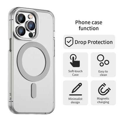 MagSafe Case for Apple iPhone 13 Pro, Techsuit, CandyCase, White