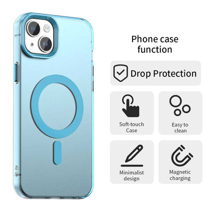 MagSafe Case for Apple iPhone 13, Techsuit, CandyCase, Blue