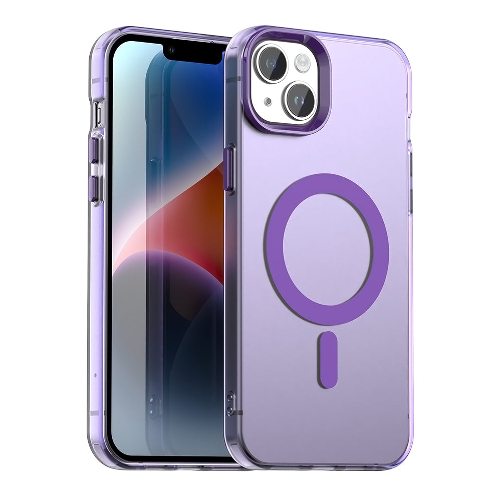 MagSafe Case for Apple iPhone 13, Techsuit, CandyCase, Purple