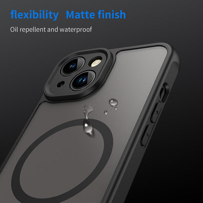 MagSafe Case for Apple iPhone 13, Techsuit, HaloFrost II, Black