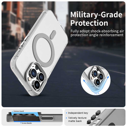 MagSafe Case for Apple iPhone 14 Pro Max, Techsuit, CandyCase, White