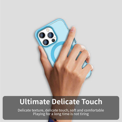 MagSafe Case for Apple iPhone 14 Pro Max, Techsuit, CandyCase, Blue