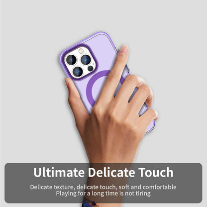 MagSafe Case for Apple iPhone 14 Pro Max, Techsuit, CandyCase, Purple