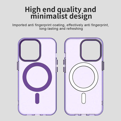 MagSafe Case for Apple iPhone 14 Pro Max, Techsuit, CandyCase, Purple