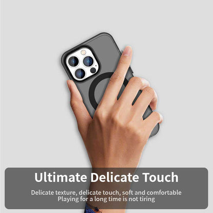 MagSafe Case for Apple iPhone 14 Pro Max, Techsuit, CandyCase, Black