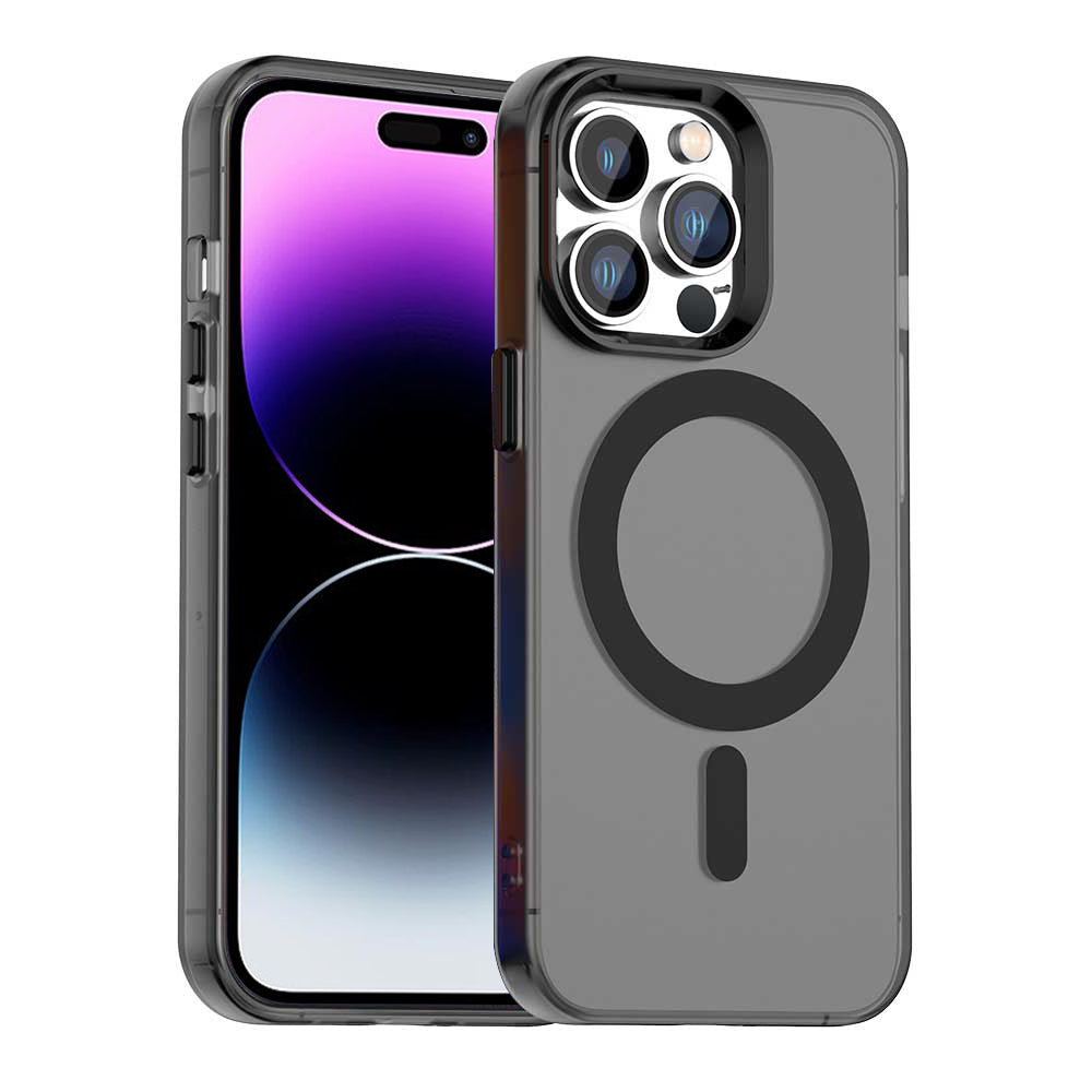 MagSafe Case for Apple iPhone 14 Pro, Techsuit, CandyCase, Black