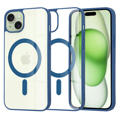 MagSafe Case for Apple iPhone 15 Plus, Techsuit, Pro, Blue