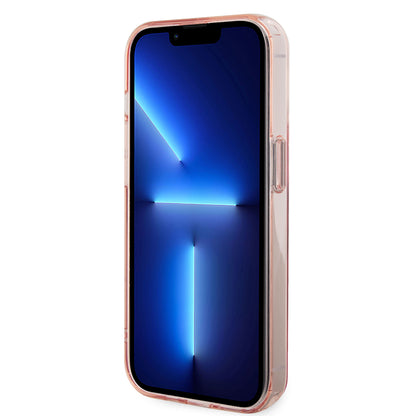 MagSafe Case for Apple iPhone 15 Pro, Karl Lagerfeld, Ring Stand Karl & Choupette, Pink