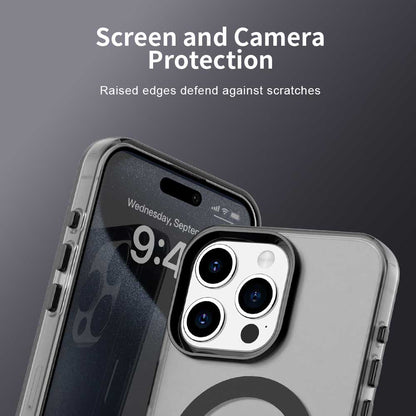 MagSafe Case for Apple iPhone 15 Pro Max, Techsuit, CandyCase, Black