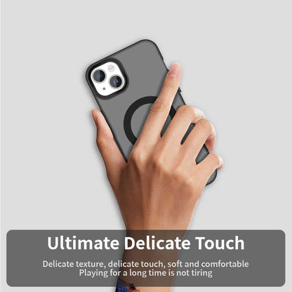 MagSafe Case for Apple iPhone 15, Techsuit, CandyCase, Black