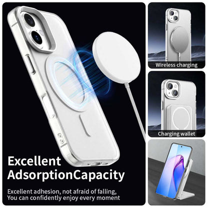 MagSafe Case for Apple iPhone 16 Plus, Techsuit, CandyCase, White