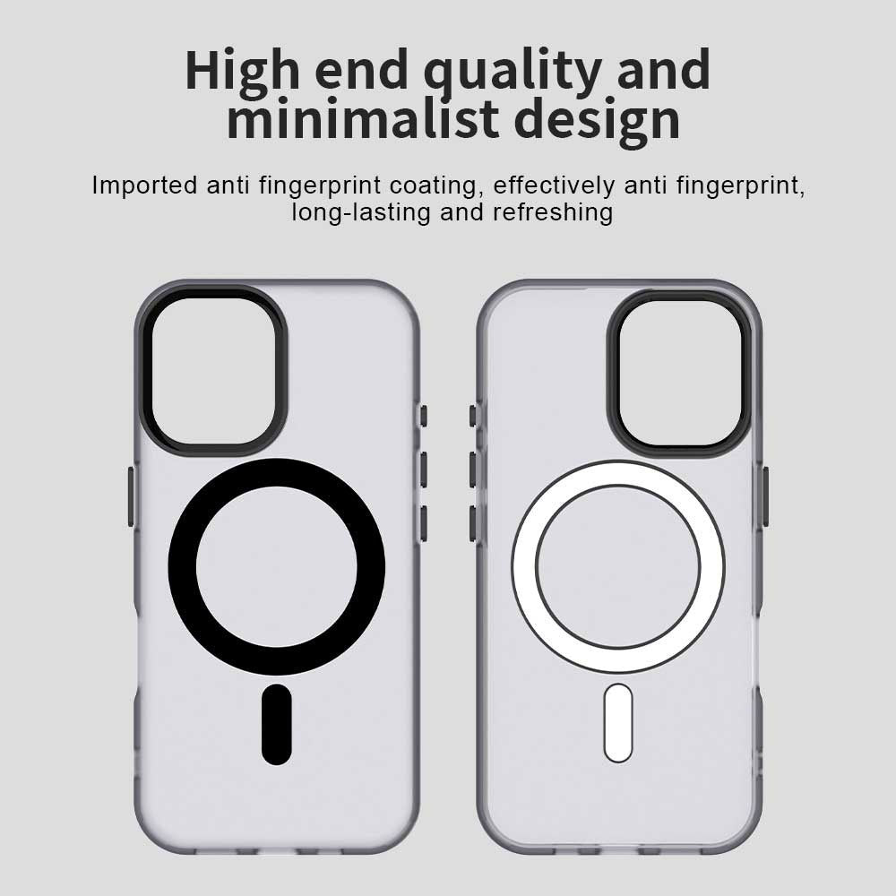 MagSafe Case for Apple iPhone 16 Plus, Techsuit, CandyCase, Black
