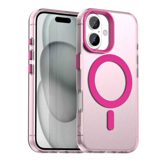 MagSafe Case for Apple iPhone 16 Plus, Techsuit, CandyCase, Pink