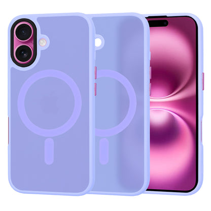 MagSafe Case for Apple iPhone 16 Plus, Techsuit, HaloFrost, Light Purple