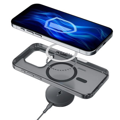 MagSafe Case for Apple iPhone 16 Pro Max, 3MK, Frosty MagCase, Black